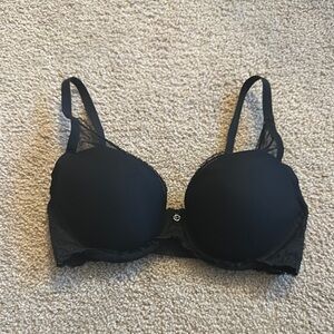 Elegant Black Lace Bra
